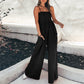 🔥2026 New arrival 53% OFF! ⌛️Ladies Gather Top Wide Leg Jumpsuit