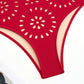 Women’s Sexy One Piece Swimsuit with Matching Swim Long Skirt