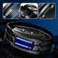 ⌚✨ Orologio da uomo Cool Binary in acciaio inossidabile con cinturino a LED, modello alla moda con luce blu🔵💙, orologio sportivo con placcatura sottovuoto