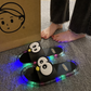 Pantofole Luminose a LED - Design Cartoni Animati