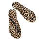 ⏳Offerta Limitata 50% di Sconto⏰ Infradito Stampa Leopardo con Charm a Cuore🐆🩴