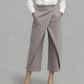 Pantaloni casual corti da donna in patchwork