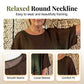 Women's Casual Leopard Trim Tunic Set