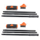 Set di spazzole metalliche 3 in 1 per diserbo