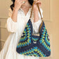 Borsa da donna casual leggera in tessuto
