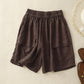 Women's Casual Loose Shorts with Pockets