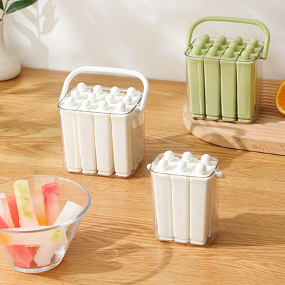 Stampo per ghiaccioli in silicone con contenitore