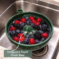 🍓 65% OFF NOW!🔥Berry Swirl Washing & Serving Bowl – Dual-purpose colander design, non-slip base & perfect for rinsing, draining & serving berries or snacks 🥣