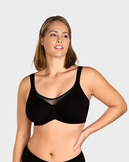 🌸🕊️ Reggiseno elegante e leggero da donna a copertura totale, disponibile in taglie grandi 💪📏✨
