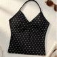 Polka Dot Halter Top & Shorts Set