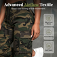 Pantaloni jogger cargo camouflage da donna