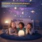 Lampada da notte con proiettore di stelle rotante ricaricabile