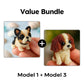 🎨🐶 Kit per modellino 3D di cane con perline colorate – Sconto del 50%! Perline colorate, design 3D e tanto divertimento creativo per tutte le età. 🔥✨