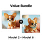 🎨🐶 Kit per modellino 3D di cane con perline colorate – Sconto del 50%! Perline colorate, design 3D e tanto divertimento creativo per tutte le età. 🔥✨
