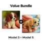 🎨🐶 Kit per modellino 3D di cane con perline colorate – Sconto del 50%! Perline colorate, design 3D e tanto divertimento creativo per tutte le età. 🔥✨
