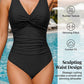 Costume da Bagno Intero Donna Modellante Effetto Pancia Piatta