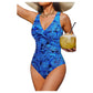 Costume da Bagno Intero Donna Modellante Effetto Pancia Piatta