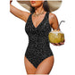 Costume da Bagno Intero Donna Modellante Effetto Pancia Piatta