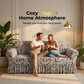 🛋️Coprisdivano altamente elastico – Orlo arricciato e protezione completa