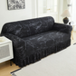 🛋️Coprisdivano altamente elastico – Orlo arricciato e protezione completa