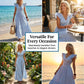 Elegant Summer Flowy Maxi Dress