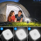 🏕️ Pompa ad aria ricaricabile da campeggio – Luce LED, gonfiaggio rapido, compatta – Pagamento in contrassegno 🔋