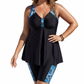 👙 OFFERTA LIMITATA 50% DI SCONTO! 💥 Costume da Bagno Donna Tankini Fluente con Top e Pantaloncini – Controllo Pancia, Boy Shorts, Supporto ✨