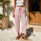 👖☀️Women's Striped Cropped Lounge Pants– Summer Comfort & Effortless Style✨