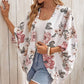 Women's Floral Print Loose Fit Cover Up Top