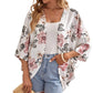 Women's Floral Print Loose Fit Cover Up Top