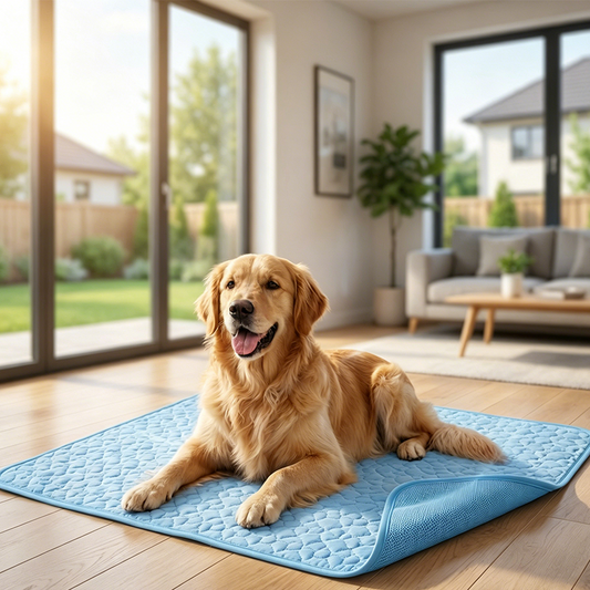🧊⚡ Saldi estivi! Tappetino rinfrescante per animali domestici senza acqua – Tessuto Oxford traspirante, adatto a qualsiasi cuccia o trasportino