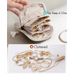 👝🎠 Pochette Portaoggetti per Gioielli con Zip – Riponi Anelli, Collane e Orecchini Senza Grovigli, per un Organizzazione Elegante e Pratica 🌸🗂️