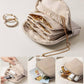 👝🎠 Pochette Portaoggetti per Gioielli con Zip – Riponi Anelli, Collane e Orecchini Senza Grovigli, per un Organizzazione Elegante e Pratica 🌸🗂️