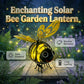 🐝 Enfeite Solar de Jardim em Metal – Decoração Criativa com Luz Quente e Design Encantador para Área Externa