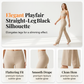 Figure-Flattering Straight-Leg Yoga Pants