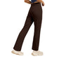 Figure-Flattering Straight-Leg Yoga Pants