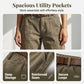 Pantaloni capri casual cargo dalla vestibilità ampia