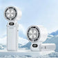 🔥✨ PROMO FLASH -50% ! Ventilateur Rafraîchissant Portable 3-en-1 avec Écran Digital – Plaque Froide Instantanée, 100 Vitesses, Batterie 3600mAh, Design Pliable, 3 Coloris