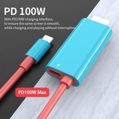 Cavo adattatore da USB-C a HDMI per Switch