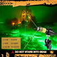 👻 Luce da palude con laser verde | Proiettore d'atmosfera per Halloween regolabile a 360°