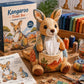 Kit fai da te con materiali per realizzare graziosi animaletti da mettere nella scatola dei fazzoletti