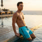 Men's Casual Shorts with Zip Pocket
