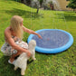 🏊 Tappetino pieghevole per piscina esterna e irrigatore d'acqua – doppia funzione, divertimento assicurato! 💦🌿✨