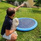 🏊 Tappetino pieghevole per piscina esterna e irrigatore d'acqua – doppia funzione, divertimento assicurato! 💦🌿✨