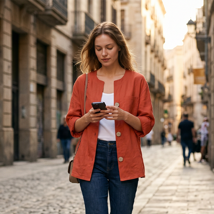 🏃‍♀️ Sta andando a ruba – non esitate! Camicetta estiva da donna dalla vestibilità morbida