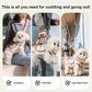 🐶 OFFERTA CALDA 🎒 Trasportino 2-in-1 portatile e traspirante per animali – borsa a tracolla + zaino | Ovunque, in qualsiasi momento! 🐾✨