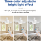Mini ventilatore da soffitto con luce e telecomando