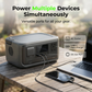 ⚡Generatore Portatile da 300W per Outdoor con Batteria LFP