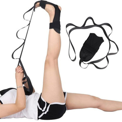 Cinghia multifunzionale per lo stretching di piedi e gambe - Allenamento e riabilitazione