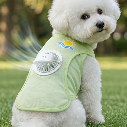 🔥ULTIMO GIORNO DI SALDI: 50% DI SCONTO🔥Gilet rinfrescante con ventola per cani